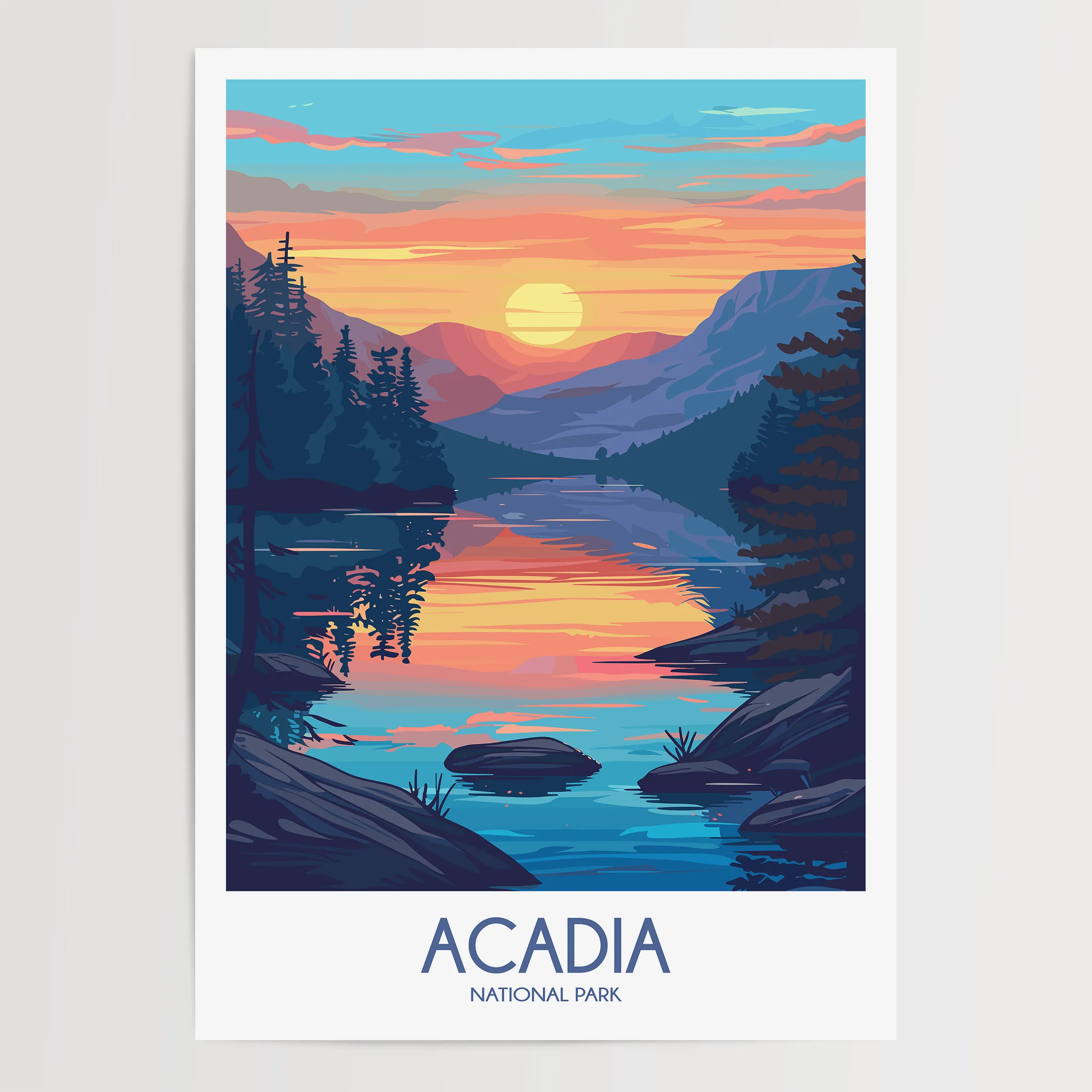 Acadia Travel Memory Gift