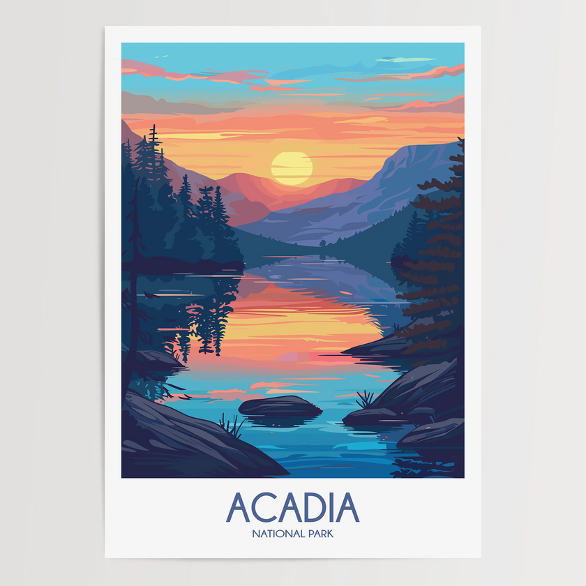 Acadia Travel Memory Gift