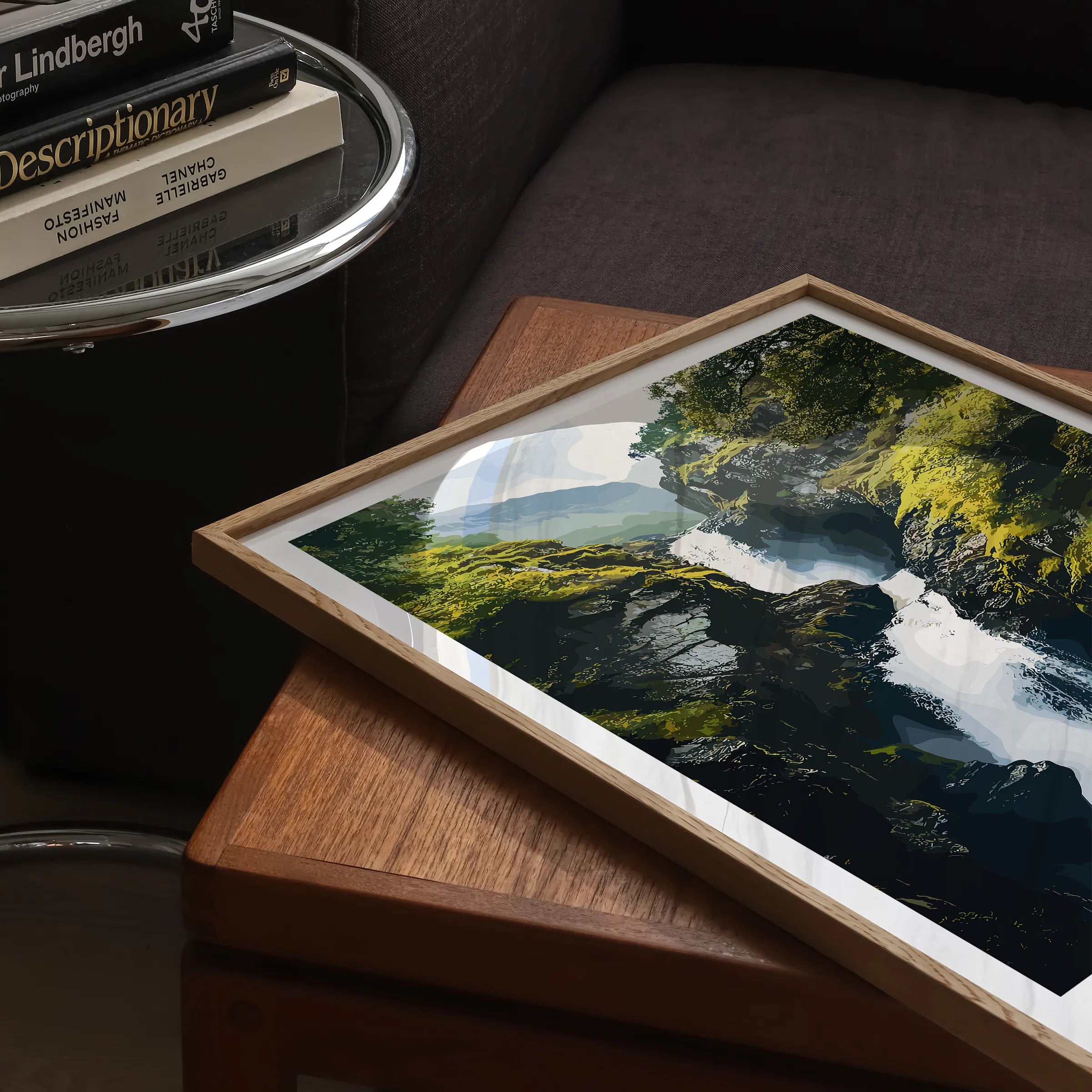 Aira Force Modern Travel Poster