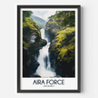 Aira Force Modern Travel Poster