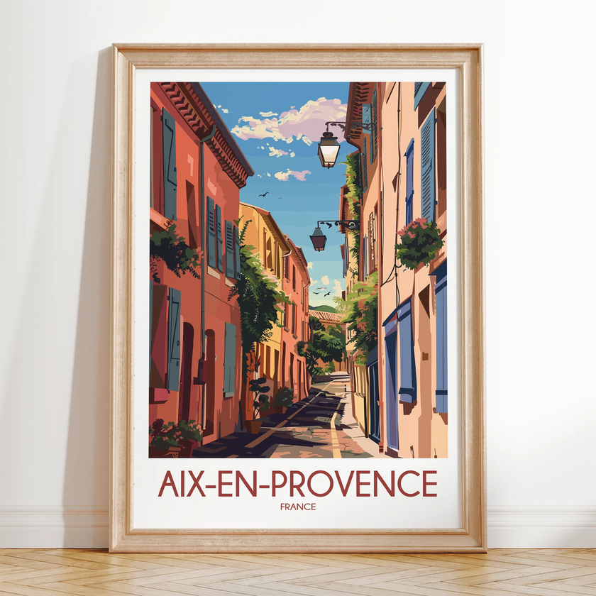 Aix-En-Provence Destination Art Gift