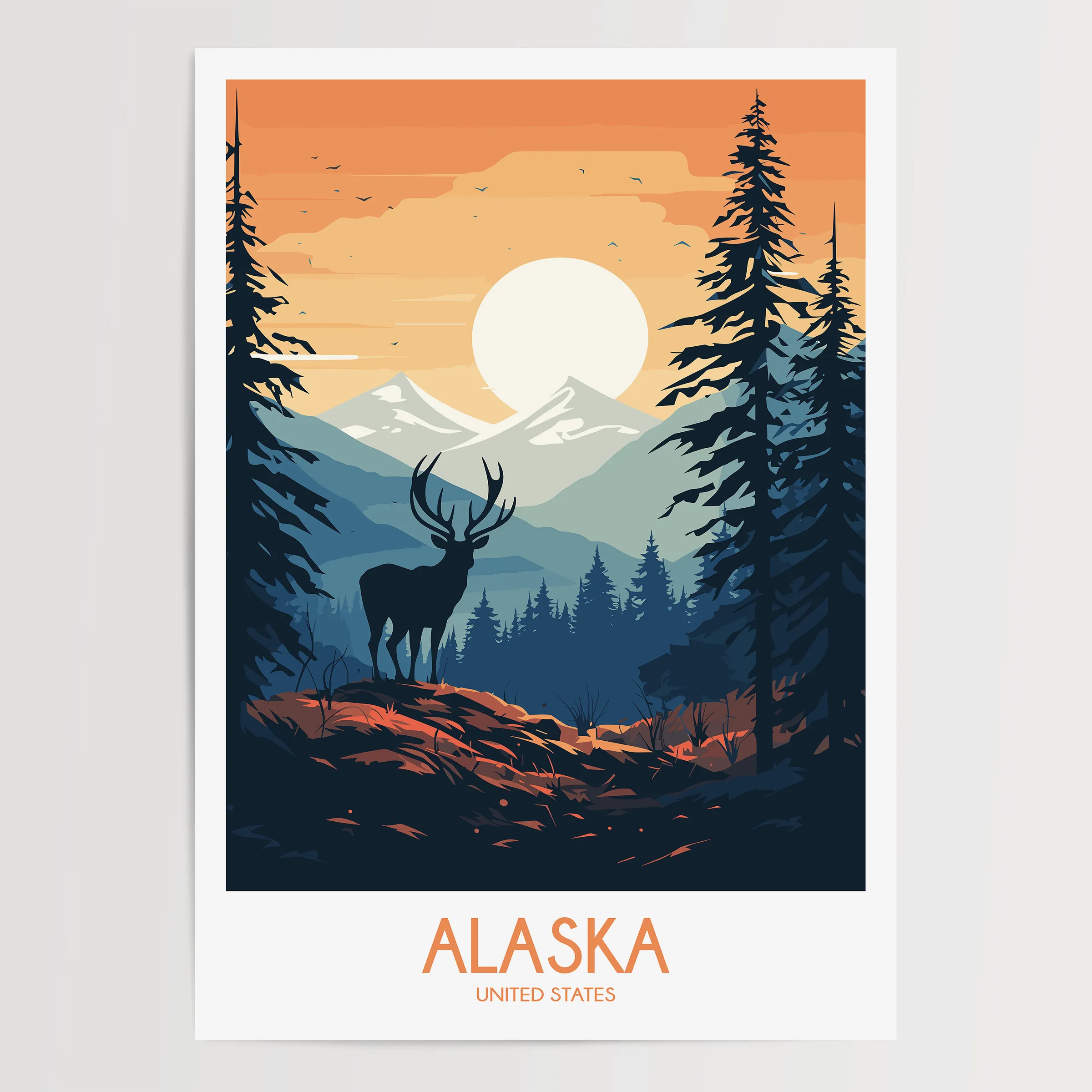 Alaska Gallery Quality Print