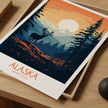 Alaska Scenic Landscape Art