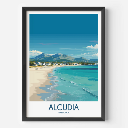 Alcudia Destination Art Gift