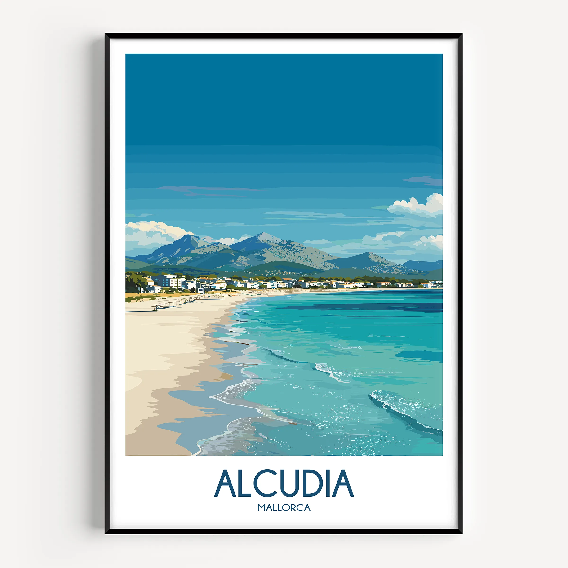 Alcudia Minimalist Wall Art