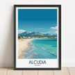 Alcudia Souvenir Poster Print