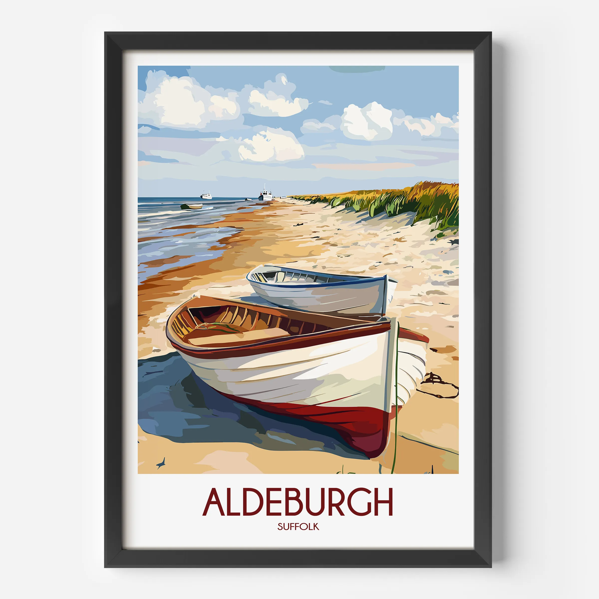 Aldeburgh Destination Art Gift
