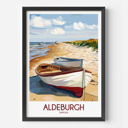 Aldeburgh Destination Art Gift