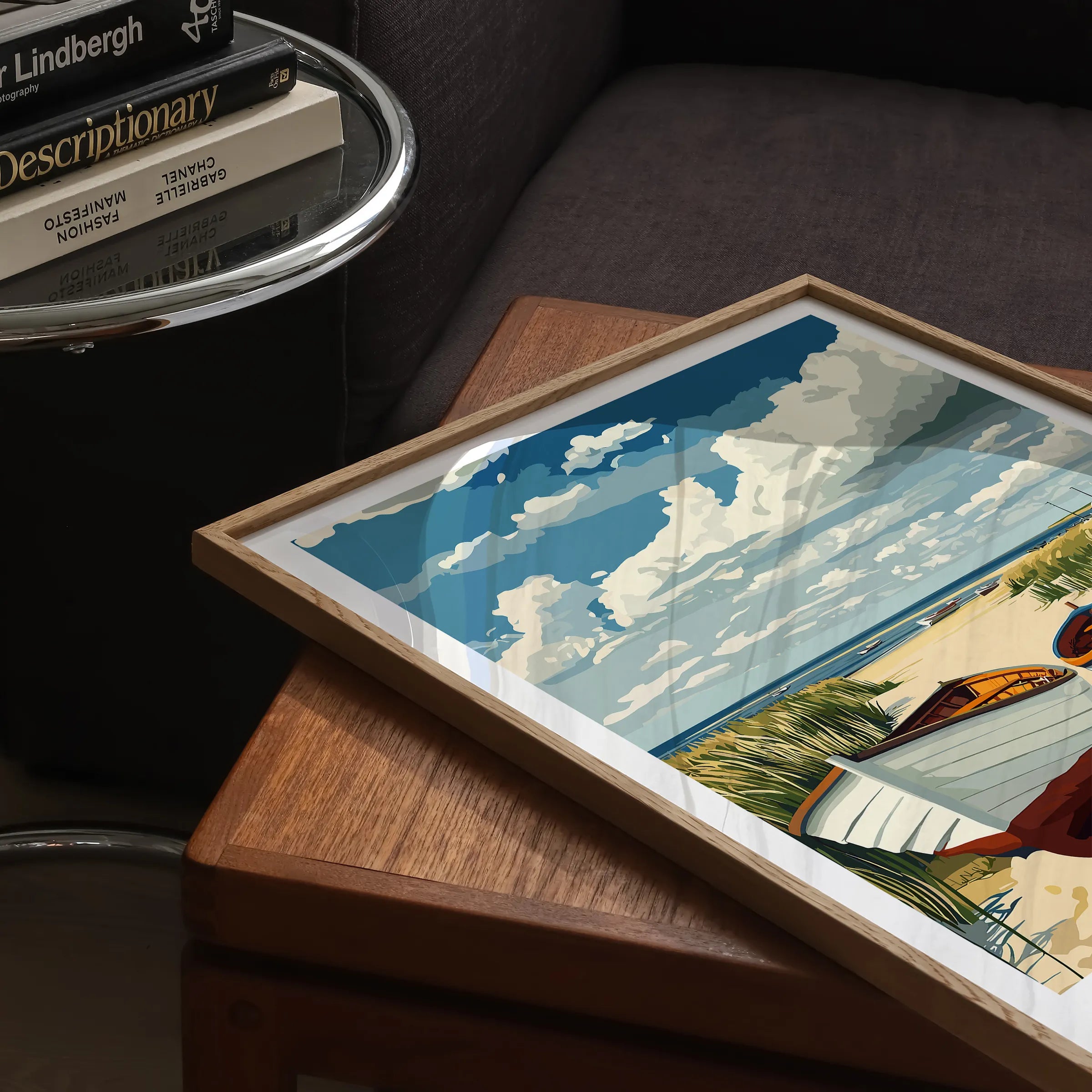 Aldeburgh Retro Travel Illustration