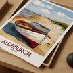 Aldeburgh Retro Travel Illustration