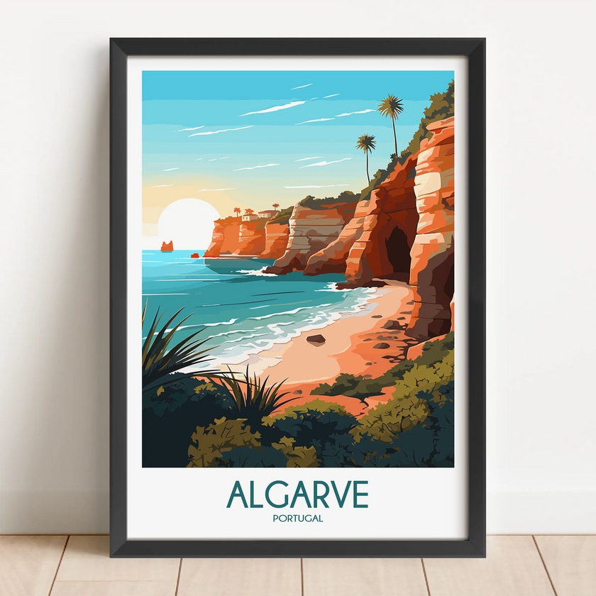 Algarve Destination Art Gift