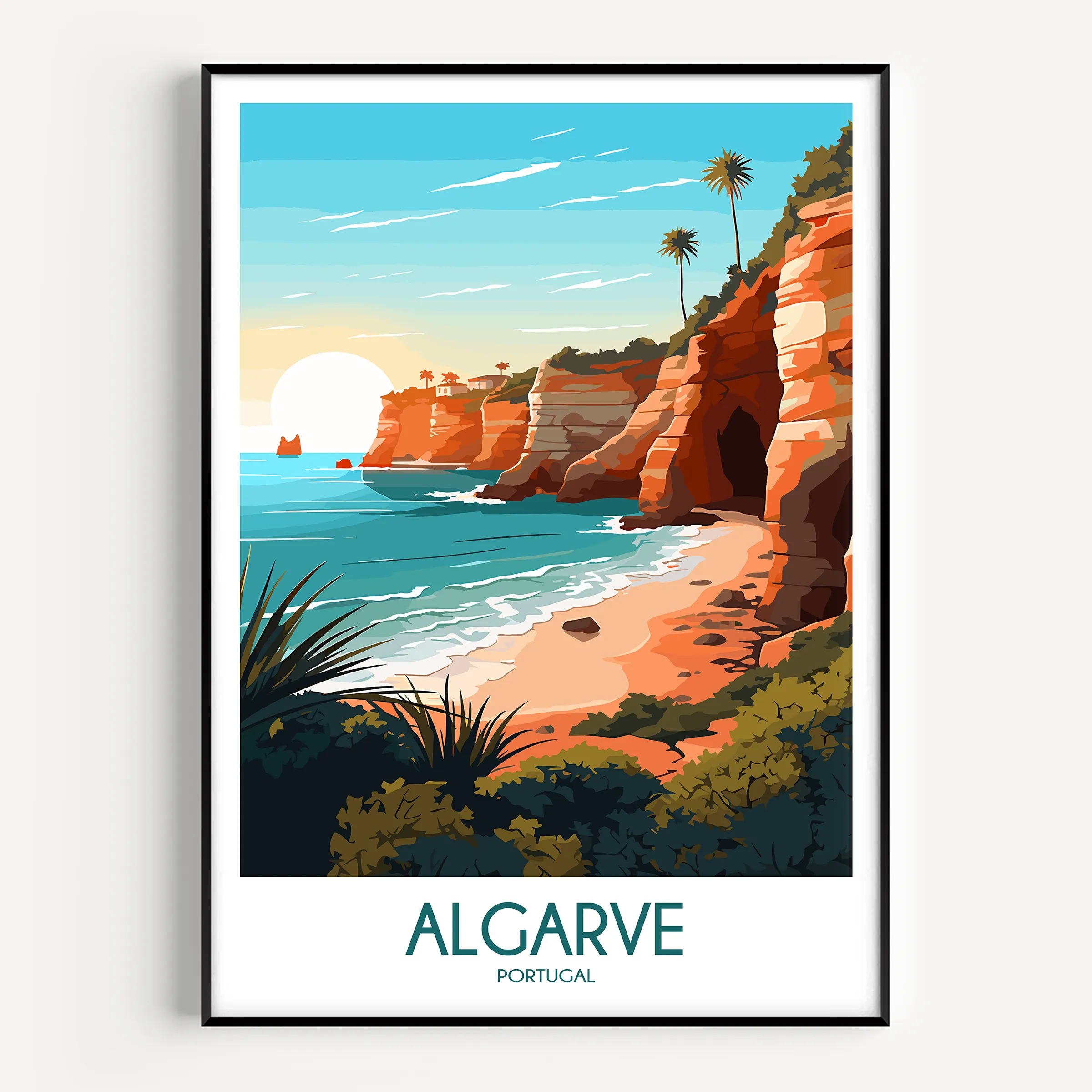 Algarve Minimalist Wall Art