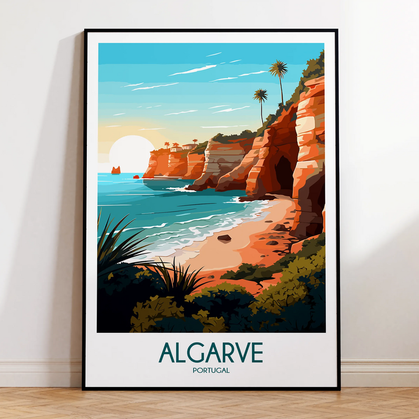 Algarve Scenic Landscape Art