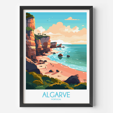 Algarve Souvenir Poster Print