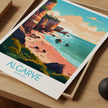 Algarve Vintage Style Print