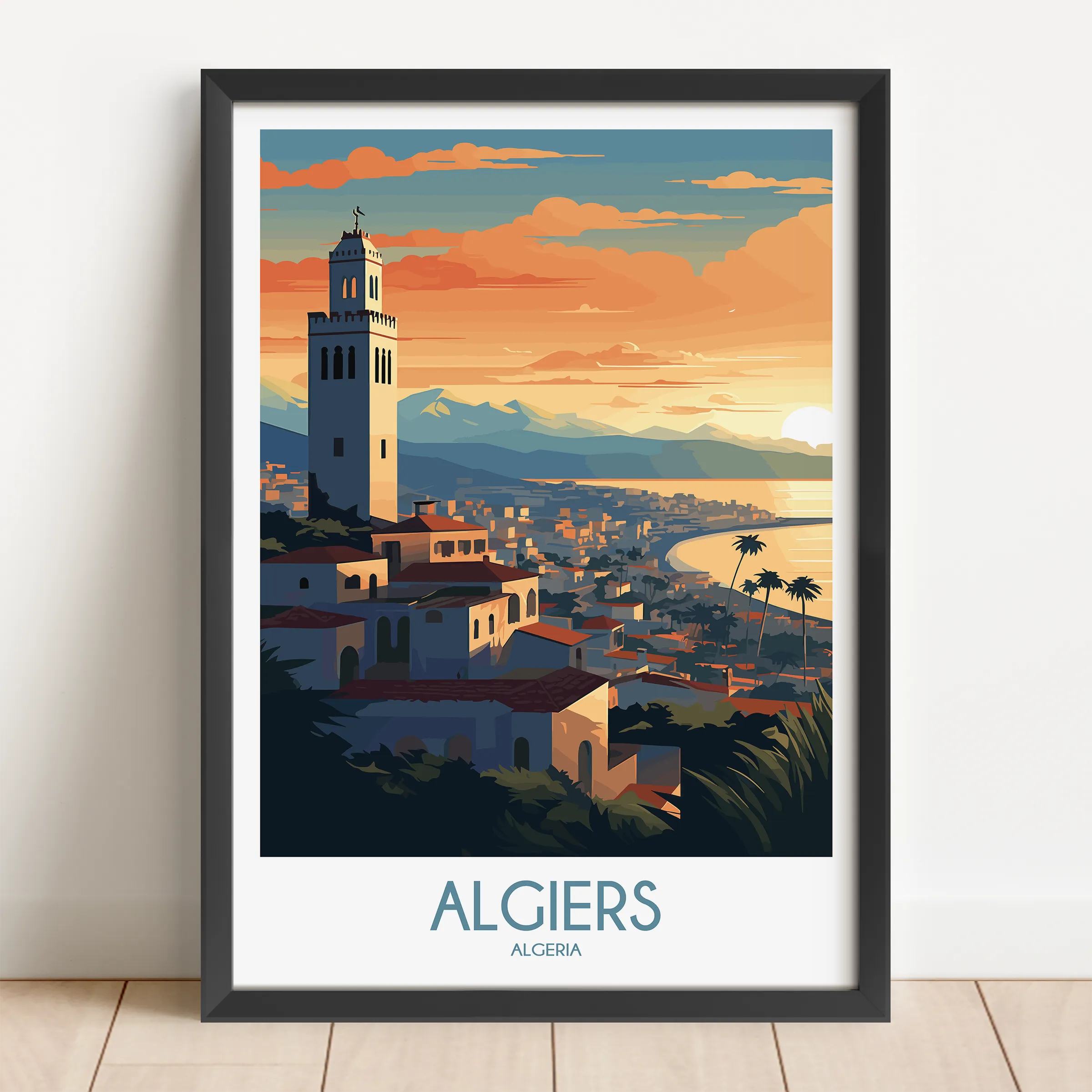 Algiers Destination Art Gift