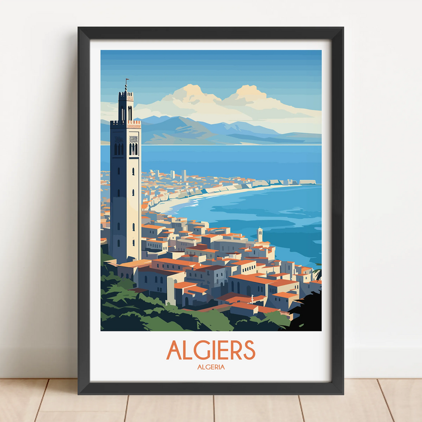 Algiers Destination Art Gift