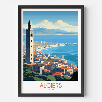 Algiers Minimalist Wall Art