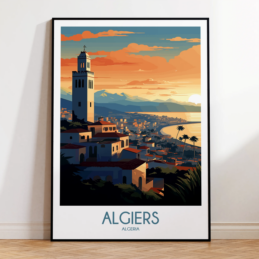 Algiers Minimalist Wall Art
