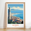 Algiers Souvenir Poster Print