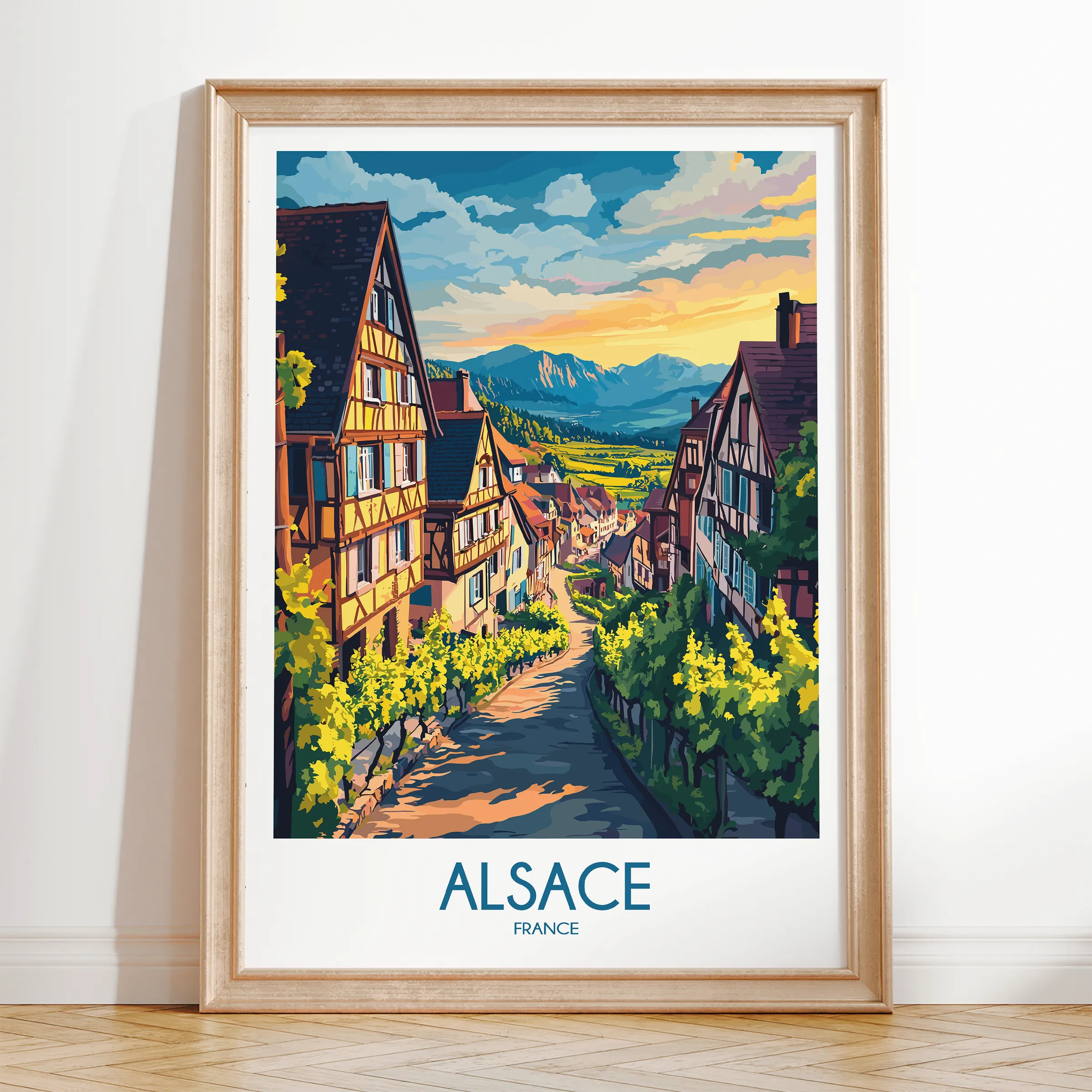 Alsace Gallery Quality Print