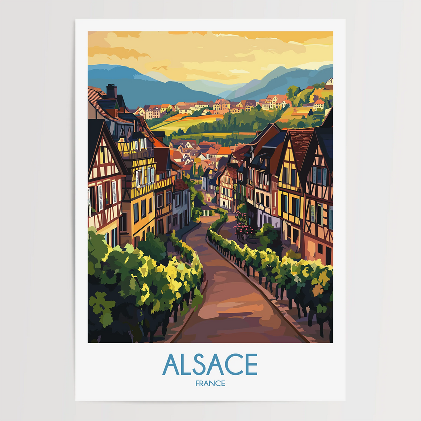 Alsace Gallery Quality Print