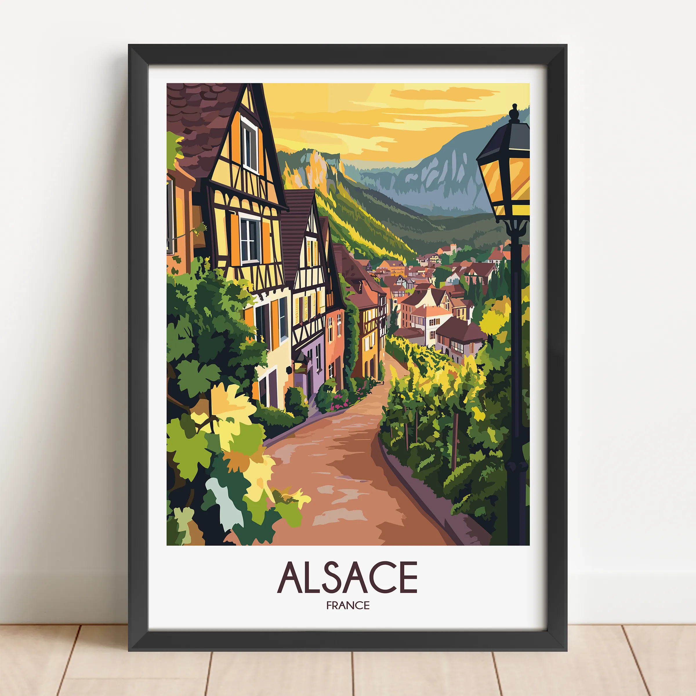 Alsace Minimalist Wall Art