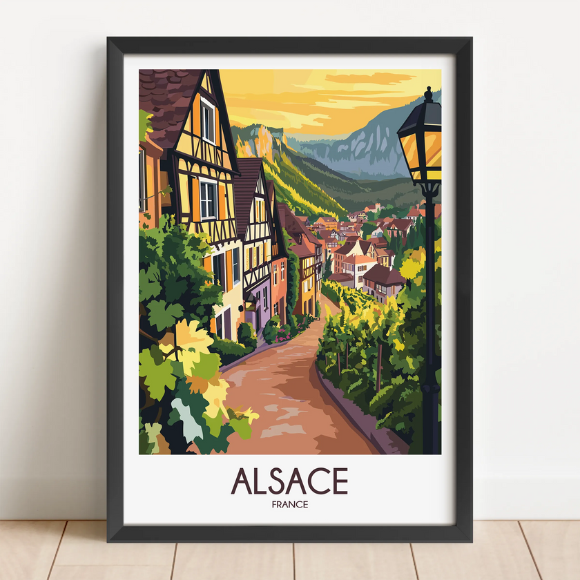 Alsace Minimalist Wall Art