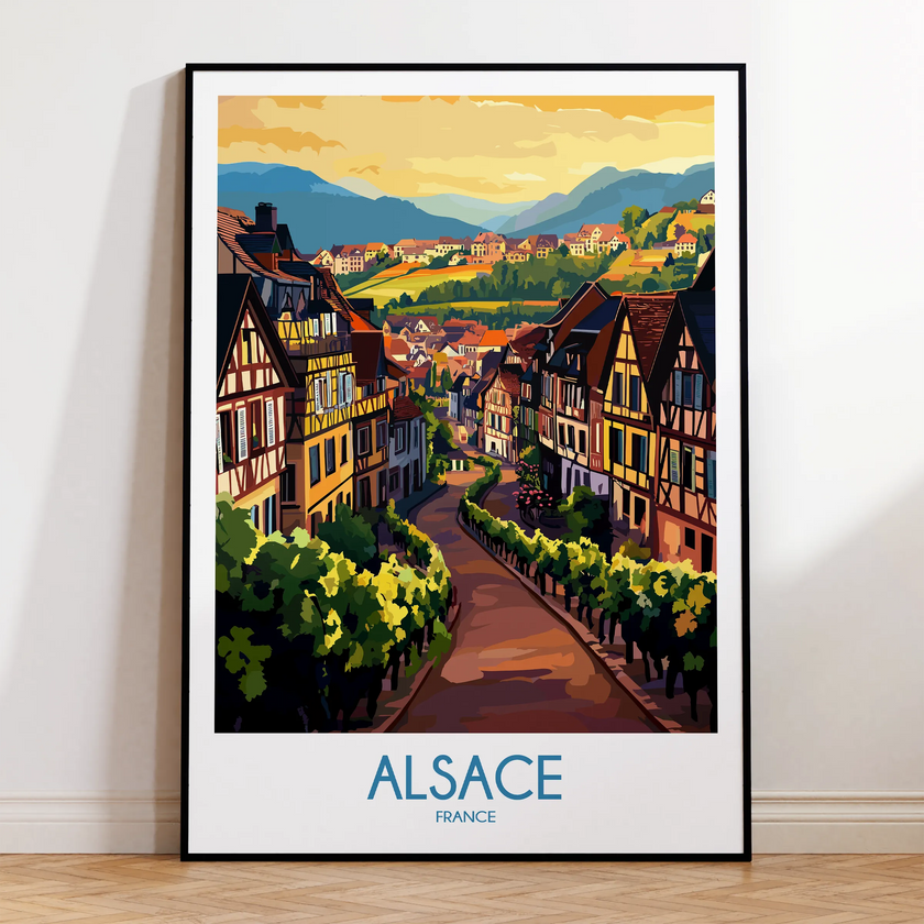 Alsace Minimalist Wall Art