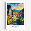 Alsace Minimalist Wall Art