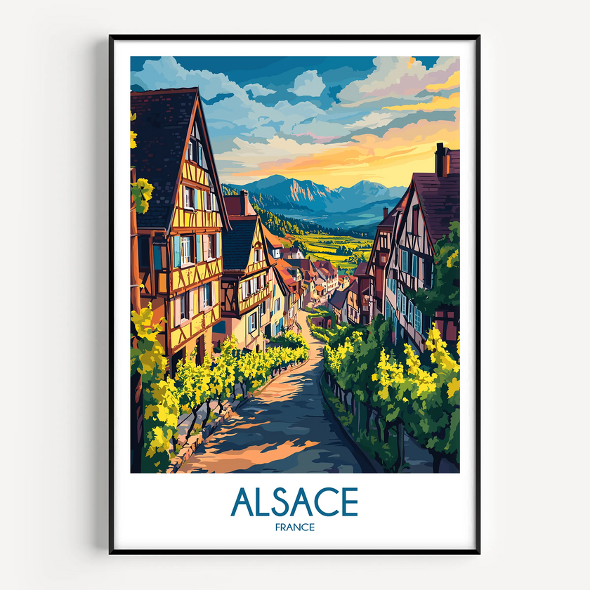 Alsace Minimalist Wall Art