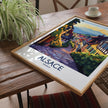 Alsace Modern Travel Poster