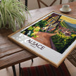 Alsace Modern Travel Poster