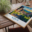 Alsace Modern Travel Poster