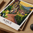 Alsace Scenic Landscape Art