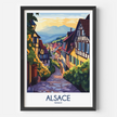 Alsace Scenic Landscape Art