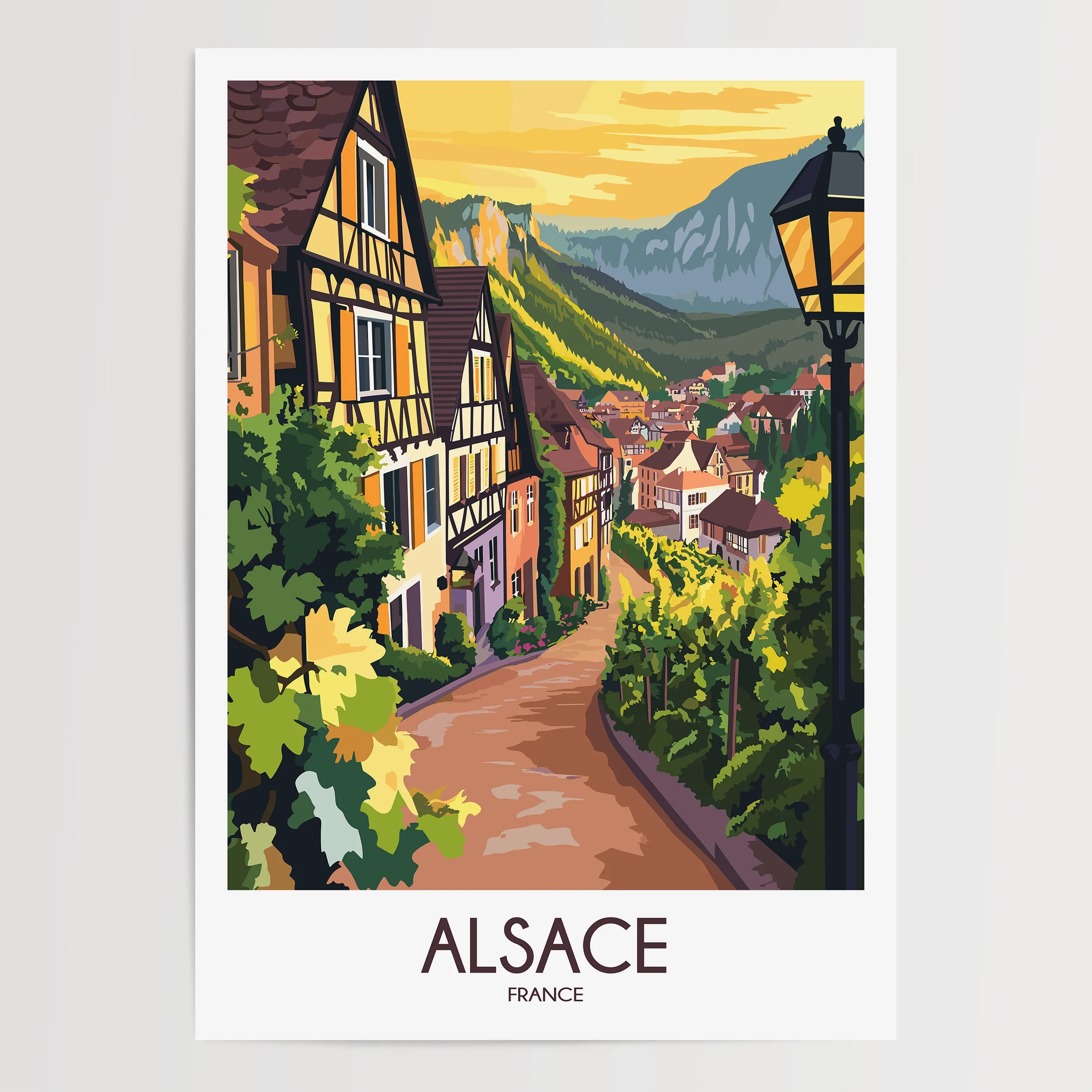 Alsace Travel Memory Gift