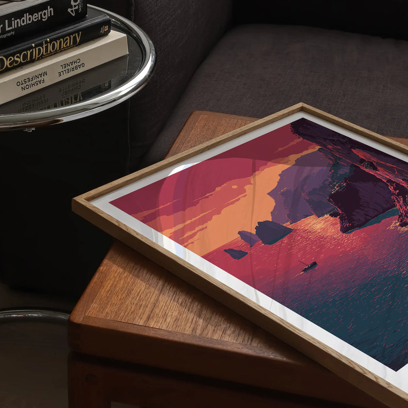 Amalfi Coast Gallery Quality Print