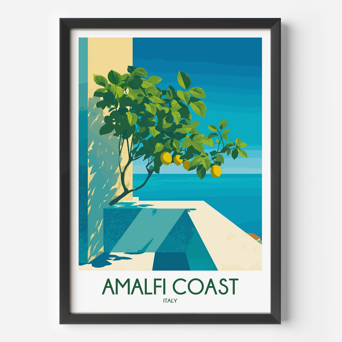 Amalfi Coast Gallery Quality Print