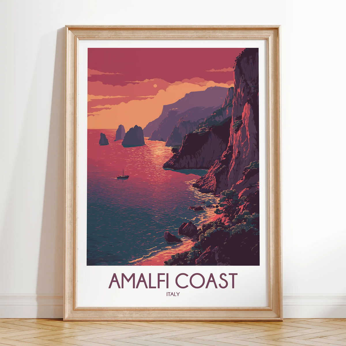 Amalfi Coast Home Office Decor