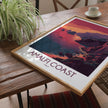 Amalfi Coast Minimalist Wall Art