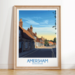 Amersham Retro Travel Illustration