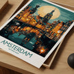Amsterdam Destination Art Gift
