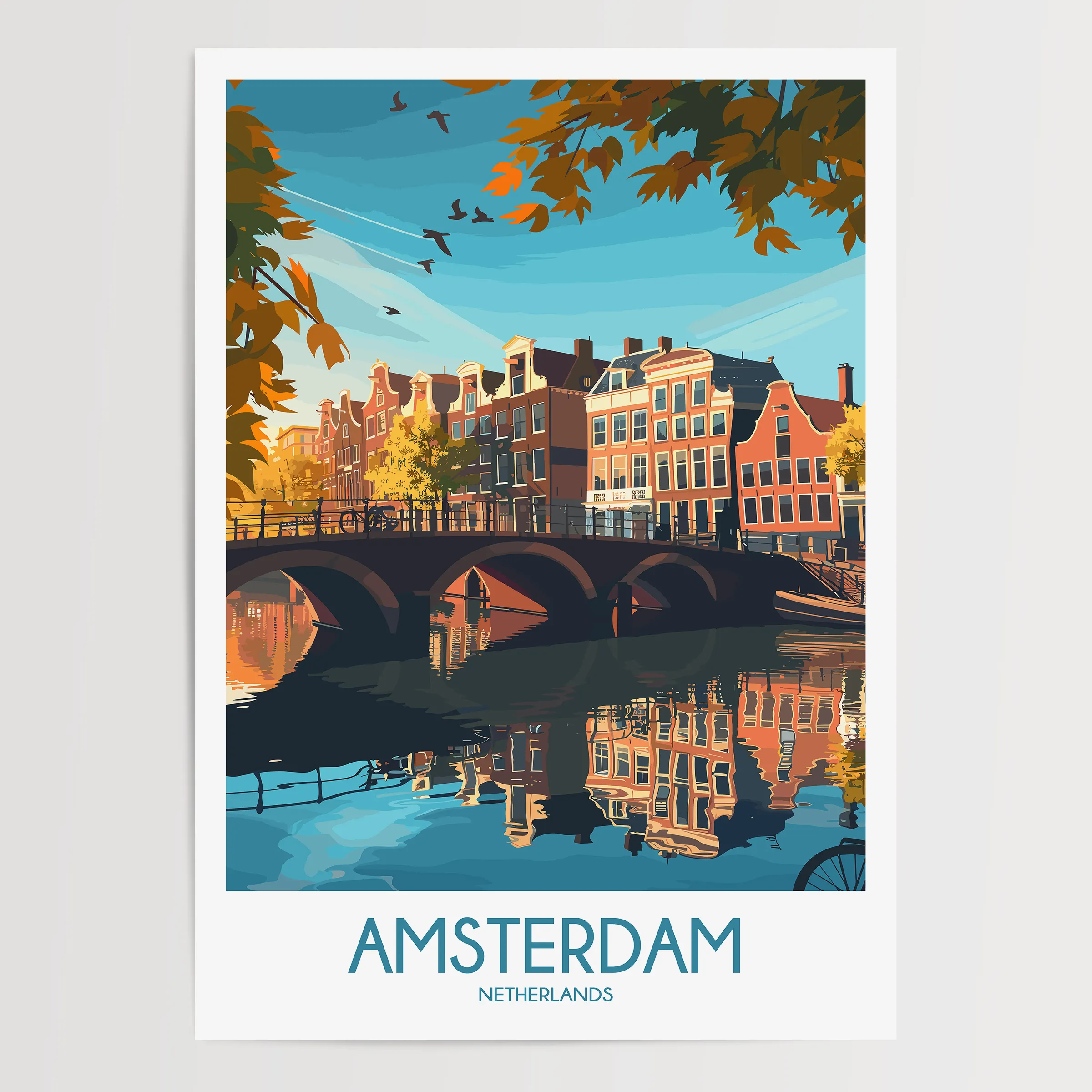 Amsterdam Home Office Decor