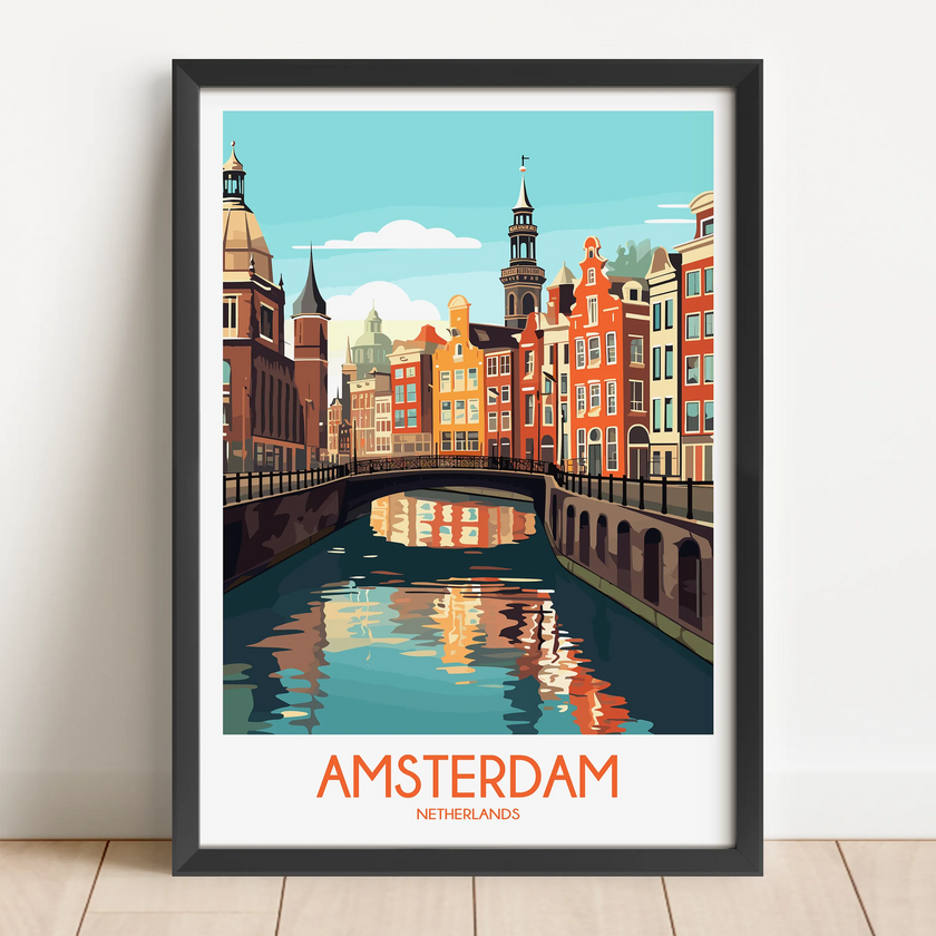 Amsterdam Home Office Decor