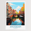 Amsterdam Minimalist Wall Art