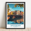 Amsterdam Minimalist Wall Art