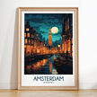 Amsterdam Scenic Landscape Art