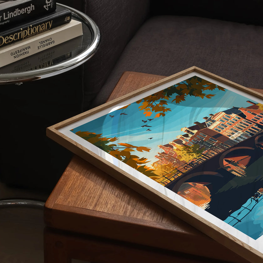 Amsterdam Souvenir Poster Print