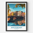 Amsterdam Souvenir Poster Print